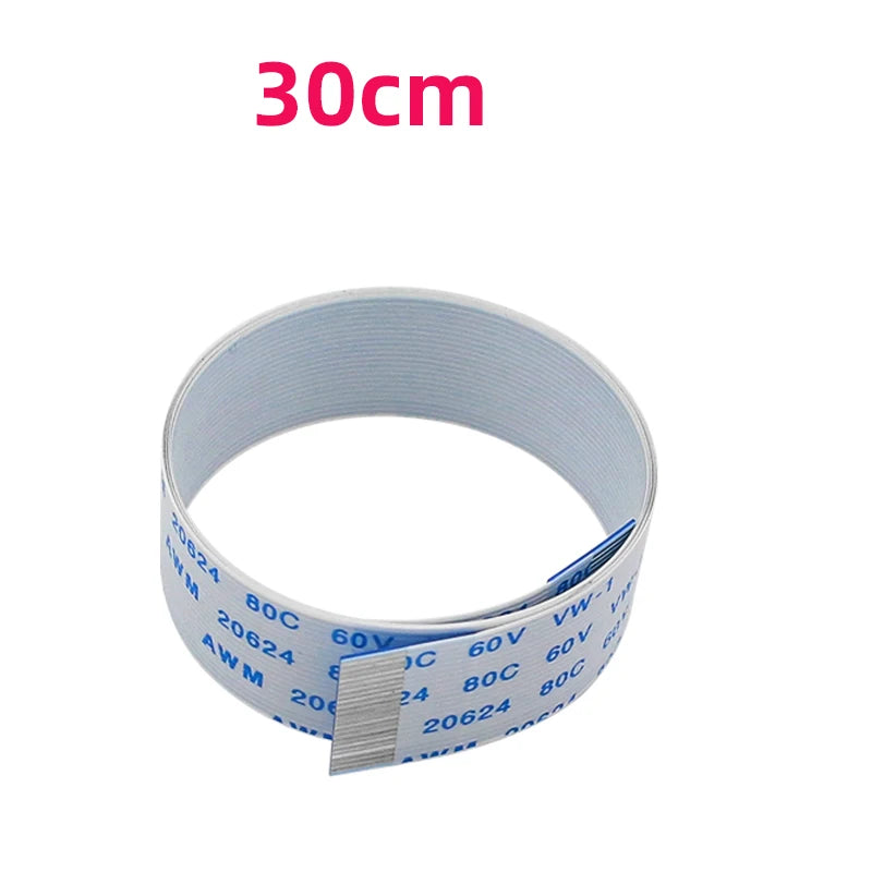 Raspberry Pi 5 Camera Cable 22 Pin to 22 Pin 0.5mm Spacing Flexible Flat Cable Optional 15/30/50/100/200 cm for RPi Zero / 5