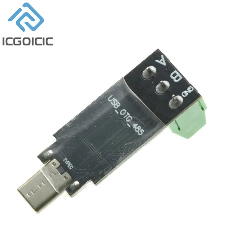 Type-C To RS485 Conversion Module For Android Serial OTG USB Type C To 3PIN 485 Converter Modules 600W Protection