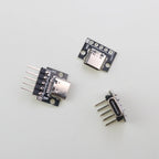 1PCS Data Charging Cable Jack Test Board with Pin Header 90 Degree Micro Mini USB Type C 2Pin USB 3.0 2.0 Female Male Connector