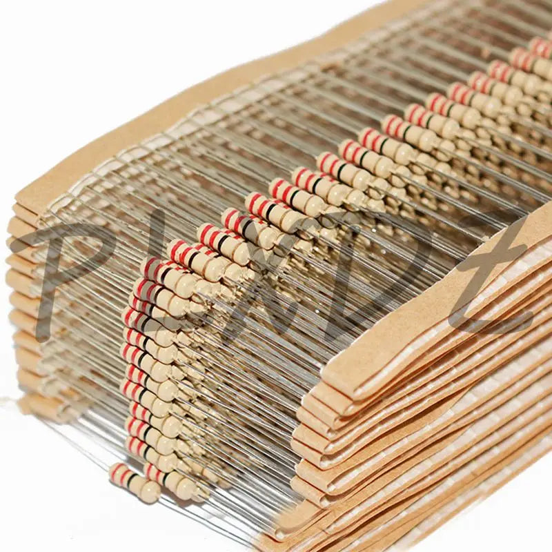 20pcs 1W Carbon Film Resistor 5% 0.1R ~ 4.7M 62 68 75 82 91 100 110 120 130 150 180 200 220 240 270 300 330 360 390 430 R ohm