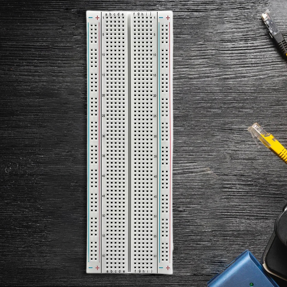 1-20pcs Breadboard 830 Point PCB Board MB-102 MB102 Test Develop Nodemcu Raspberri PI 2 lcd High Frequency 40pin Dupont Line