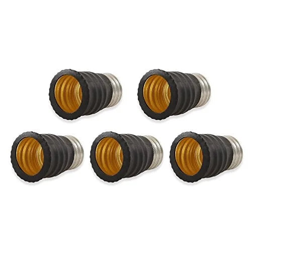 6pcs E11 to E12, E12-E11 Candelabra E12 to Mini Candelabra E11 Incandescent Halogen CFL LED Bulb Light Socket LampHolder Adapter