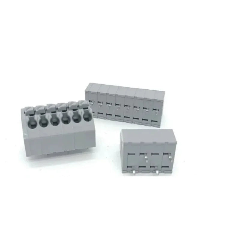 Ready Stock WAGO 250‑204 4‑Pole PCB Terminal Block 3.5mm Pitch Staggered Solder Pin Push‑in Wire Connector