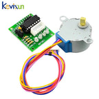 ULB2003 Module 5V DC Stepper Motor Driver Board for 8BYJ-48 28BYJ-48 4-Phase DIY Robot Projects with ULN2003 PIC MCU Control