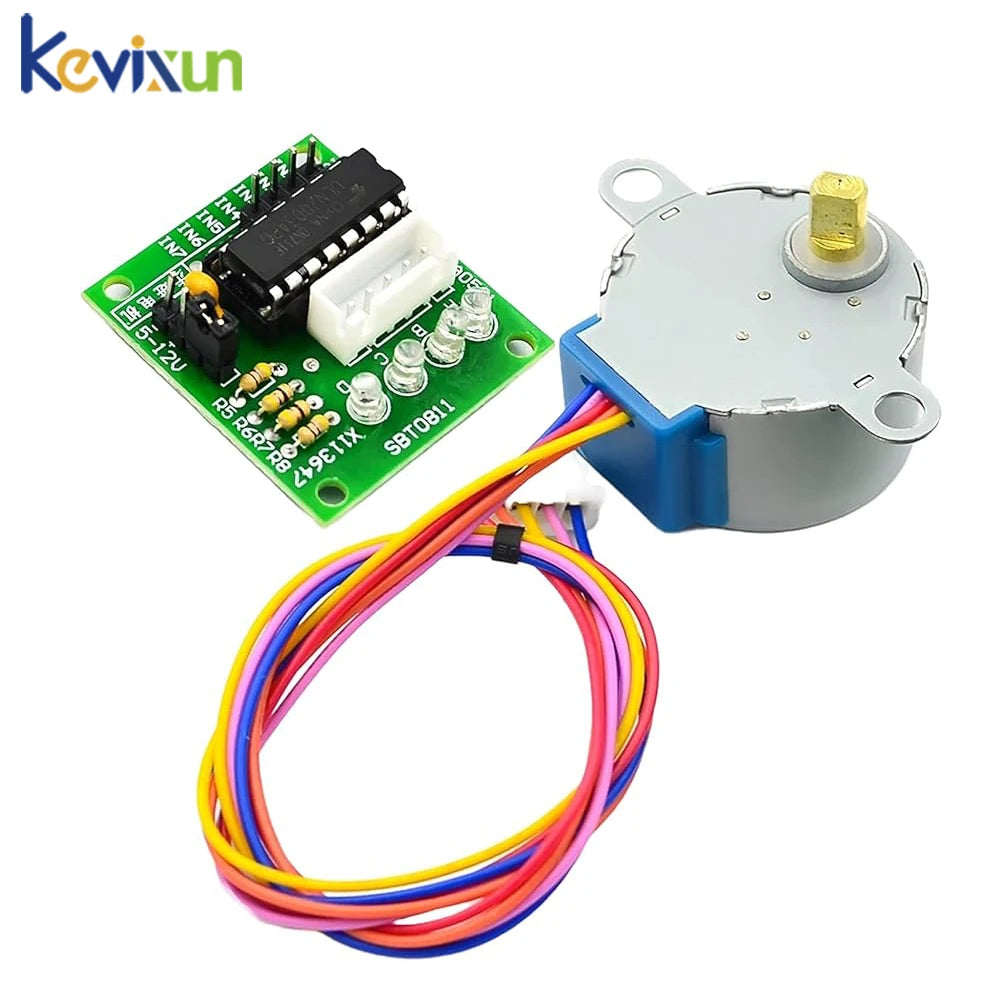 ULB2003 Module 5V DC Stepper Motor Driver Board for 8BYJ-48 28BYJ-48 4-Phase DIY Robot Projects with ULN2003 PIC MCU Control