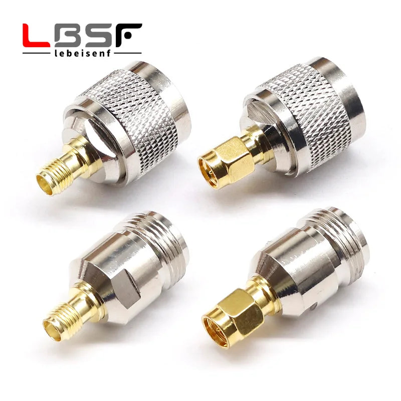 The factory sales set N to SMA adapter N male to SMA male Plug female Jack RF connector 4 type Test converter fast ship