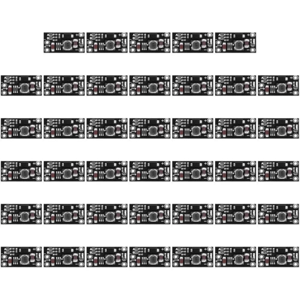 40-3PCS Mini DC-DC Boost Step Up Converter 3/3.2/3.3/3.7/5/9V to 12V Voltage Regulator PCB Board Module Lithium Battery Boost