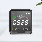 FABISENSE pth-9c NDIR co2 senor Carbon Dioxide Detector with Temperature and Humidity Meter CO2 Beep Alarm Low Battery Reminder