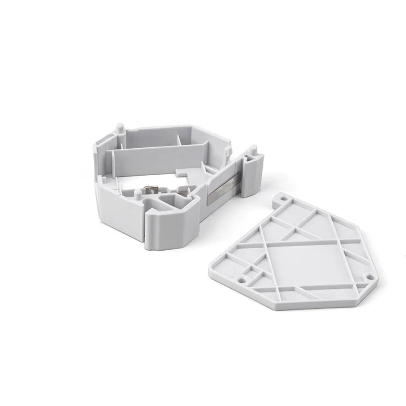 (10PCS/PACK) Linkwylan Keystone Jack Holder Housing For Din-Rail Mounting Adapter For Module With Labeling Field IP20 Dust-Proof