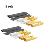 Hi-End Gold Plated USB A To B Connector Type A-B Plug DIY HiFi USB Cable Replacement Audio Grade USB Wire Repair Spare Parts