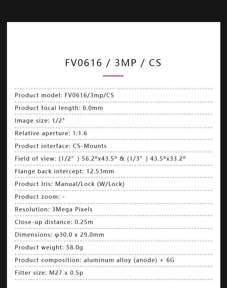 Raspberry Pi High Quality HQ Camera Module 12.3MP IMX477 sensor support for C- and CS-mount lenses