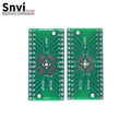 10pcs QFN32 QFP32 adapter board SMT to DIP 0.8/0.65mm spacing adapter board