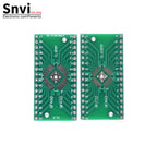 10pcs QFN32 QFP32 adapter board SMT to DIP 0.8/0.65mm spacing adapter board