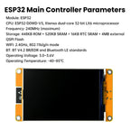 4.0-inch ESP32 WiFi Bluetooth Development Board Touchscreen ST7796S Driver 320*480 Smart Display Module Onboard ESP32-32E Module