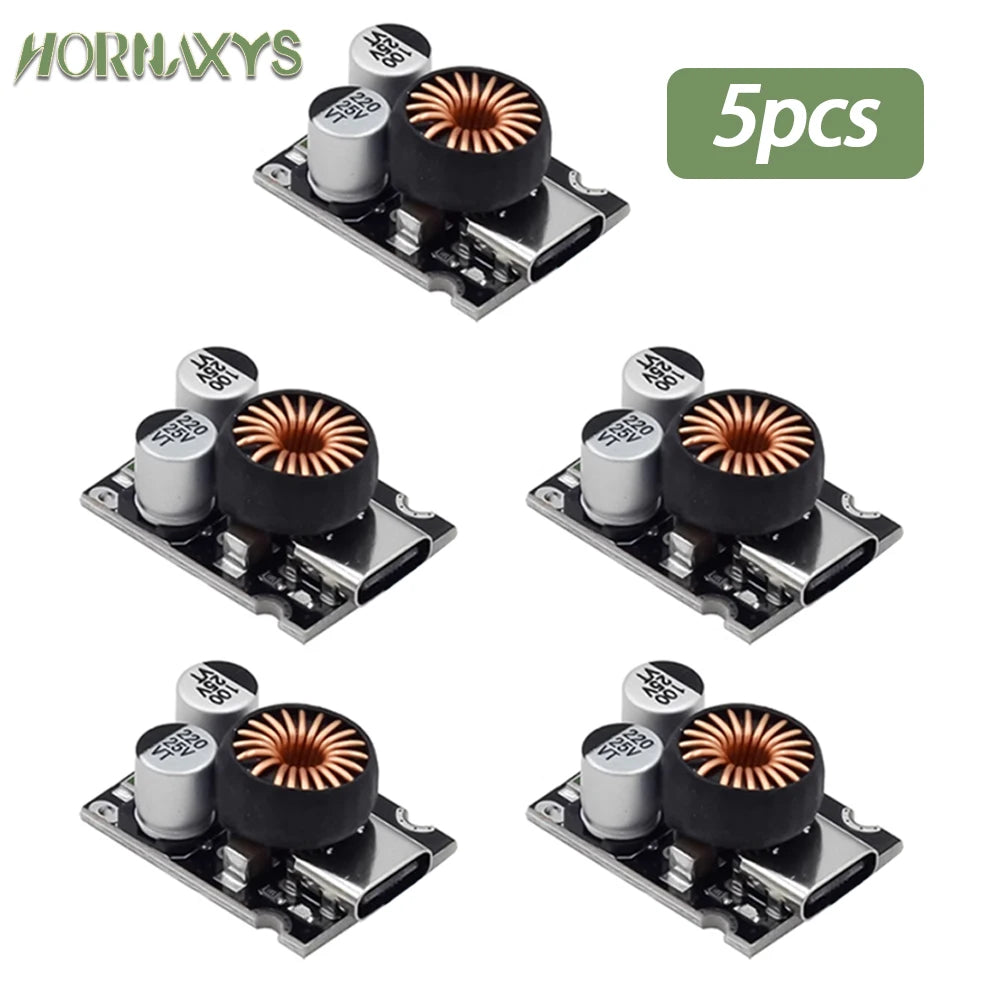 5-10pcs PD65W Fast Charging Module Type-C USB Interface Supports PD3.1 QC3.0 SCP PPS Fast Charger 5V 9V 12V 20V