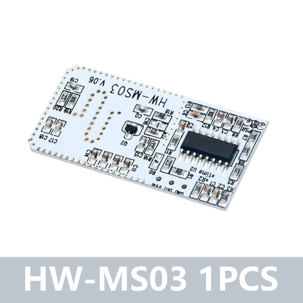 1~10PCS High Performance Motion Sensor Module Radar Motion Sensor HW-MS03 HW-MS07 2.4GHz to 5.8GHz Microwave Radar Sensor Module