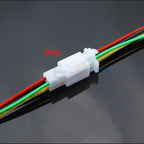 1set 2.8mm 2/3/4/6/9 pin Automotive Quick connection Electrical wire connector Male Female cable terminal plug Kits Motorcycle