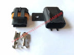 1 Set 2 Pin Sealed Connectors For Inline Fuse Wiring Automotive Connector 12033731 12033769 12103172 12034269