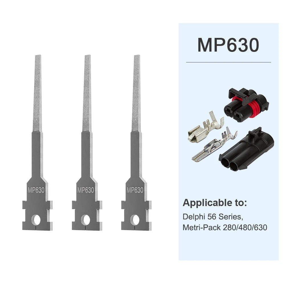 JRready Replacement Tip Kit for Extraction Tool &Terminal Release Tool for Deutsch,AMP/TE,Molex,Delphi,JST,Harting Connectors