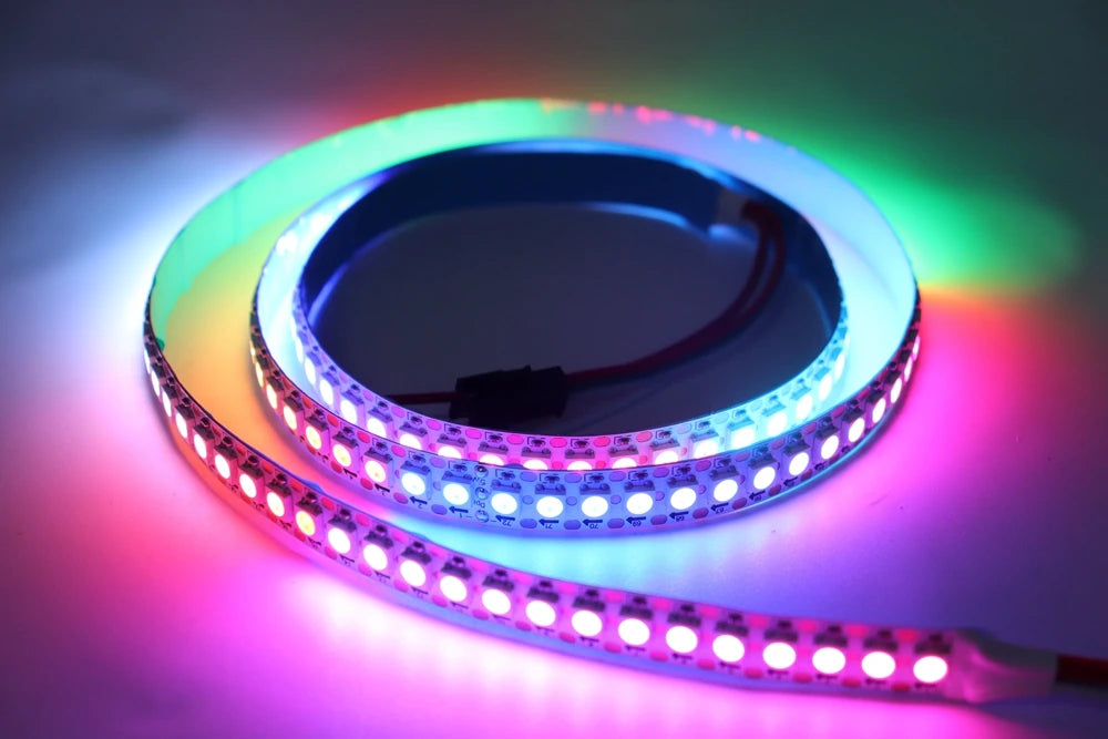 DC5V WS2812B WS2813 Individually Addressable RGBIC Led Strip DC12V WS2811 WS2815 5050 30/60/144Pixels/Leds/m Smart LED Light