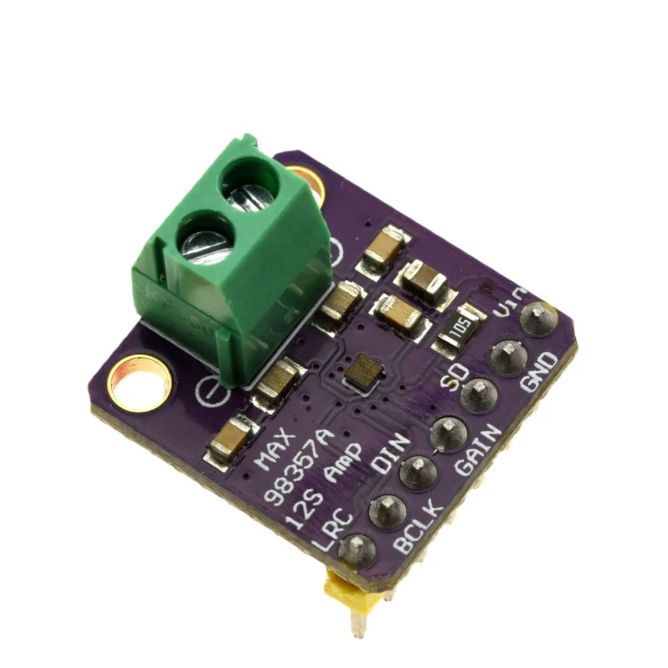 1-10PCS MAX98357A I2S Audio Amplifier Module 3W Class D Digital Power Amplifier Board Filterless DAC Decoder for ESP32 Arduino