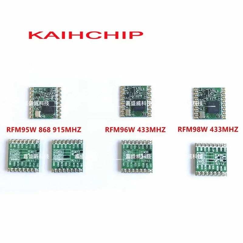 1-10PCS RFM95 RFM95W RFM96W RFM98W LoRa Remote Wireless Transceiver Module SX1278