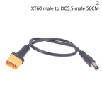 1pc Innovative And Practical XT60 Female Plug To DC 5.5*2.1mm Connector Adapter Cable Silicone Wire For RC Battery Charger