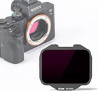 Kase Clip-in ND1000 ND Filter Compatible Sony A7 A7R A7S A9 FX3 A1 A7CR Built-in Neutral Density Filter No Vignetting