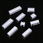 50Pcs JST XH2.54 2/3/4/5 Pin Terminals Plastic Shell Male Plug + Female Socket Wire Connector XH 2.54 2P 3P 4P 5P 6P 7P 8P9P 10P