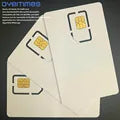 OYEITIMES Programmable Blank SIM LTE USIM Card 4G VoLTE ISIM WCDMA GSM Nano Micro SIM Card 2FF 3FF 4FF for Telecom Operator