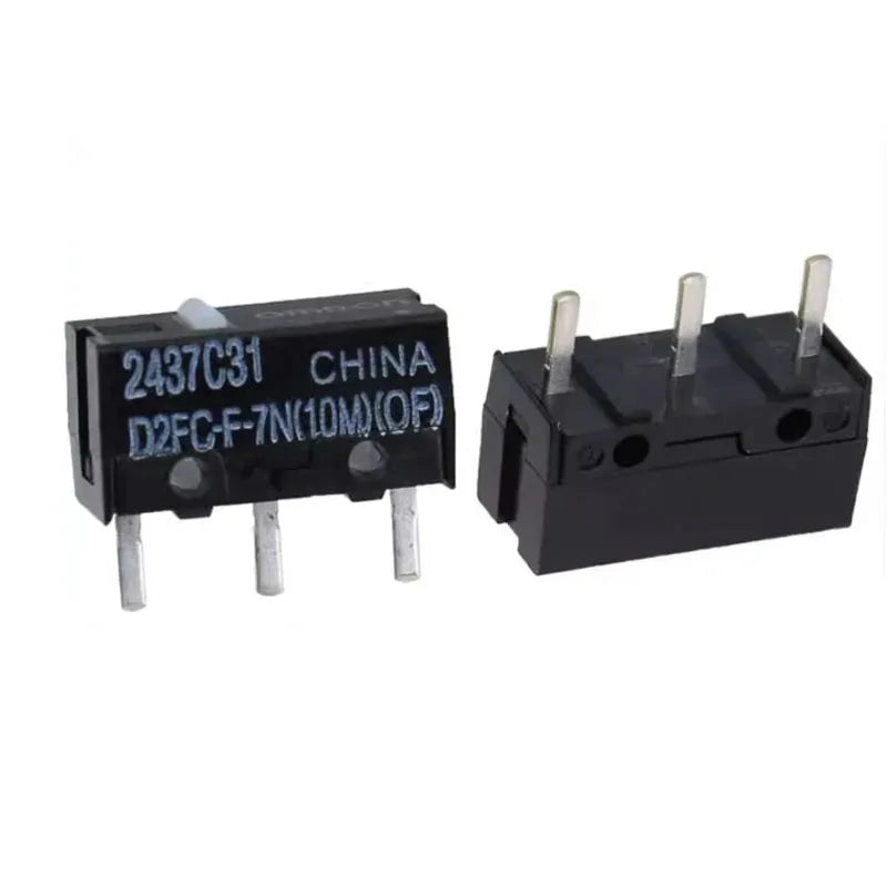 original New Authentic Mouse Micro Switch D2FC-F-7N Mouse Button Fretting D2FC-E-7N D2FC 10M 20M OF 50M 60M
