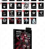 Motherboard 24PIN Custom Image Converter Lighting Power Supply 24P To 90/180 Degree MOBO Adapter Connector Steering Head MOD
