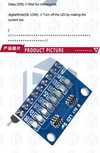 BS 3-24V 8 Bit Blue/Red Common anode/cathode LED indicator Module Breadboard kit Board for MCU ARM 3d printer for UNO MEGA2560