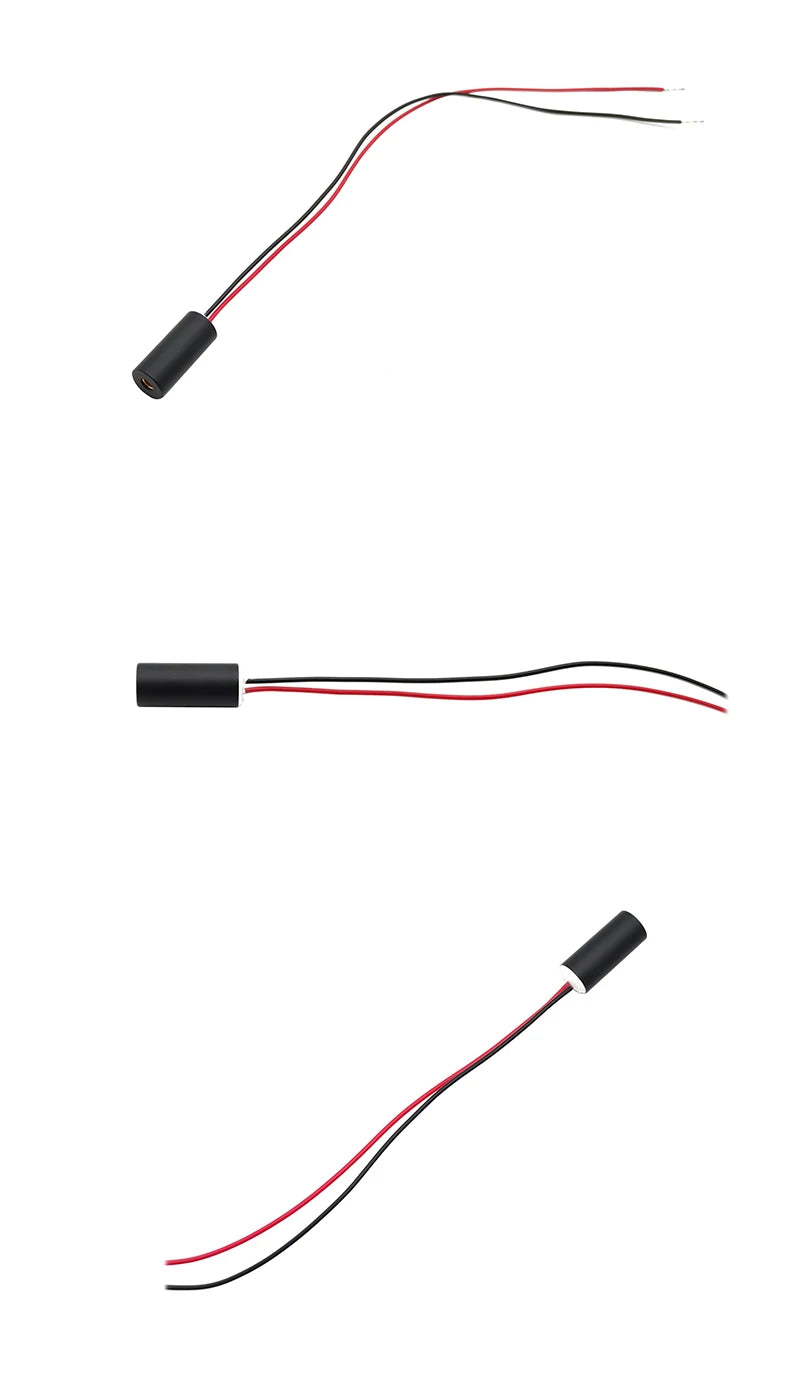 Infrared Dot Laser Diode Module Compact D8mm 850nm 0.5mw 1mw 5mw Class I Class II Class IIIA Industrial Machine IR Dot Laser