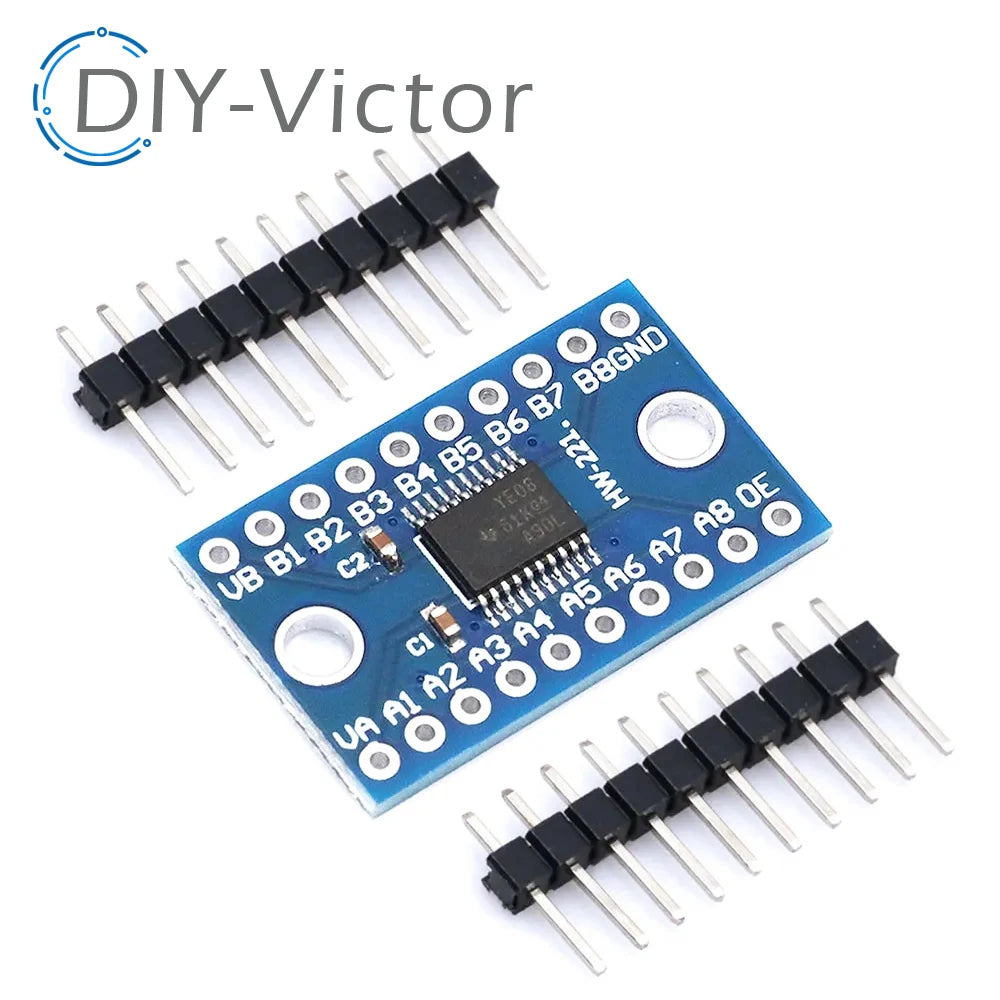 5Pcs TXS0108E 8 Channel Logic Level Converter Bi-Directional High Speed Full Duplex Shifter 3.3V 5V for Arduino Raspberry Pi