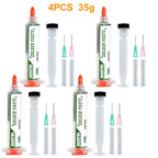 Solder Paste Flux For Soldering Sn99ag0.3cu0.7  Smd Repair Tin Paste 217℃ Tin Paste Set Welding Fluxes High Quality Flux