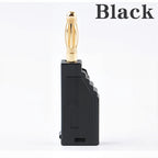 30V/10A 10PCS 2MM Banana Plug Gold Plating Stackable Electrical Terminal Connector Accessories 5 Colors