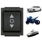 4pcs 6 PIN DPDT Double Pole Double Throw 12V Momentary Rocker Switch Heavy Duty Rocker Switch For Car Window Sunroof