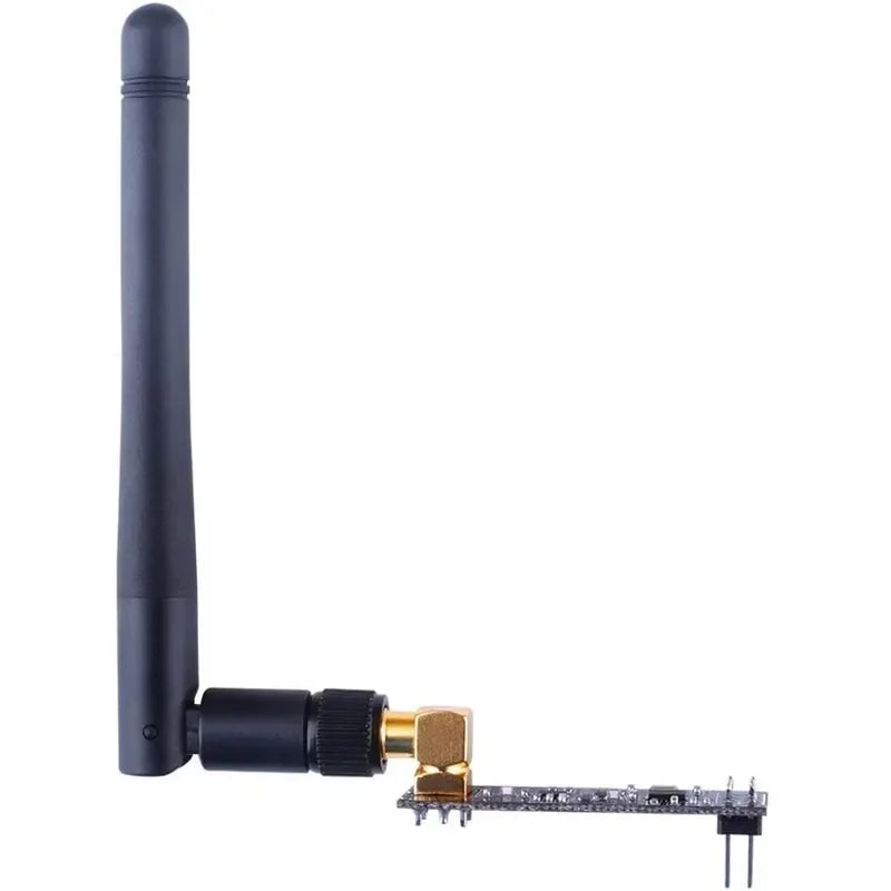 1/2Pc NRF24L01+PA+LNA Wireless Transceiver RF Transceiver Module with SMA Antenna 2.4G 1100m Compatible for Arduino Raspberry Pi