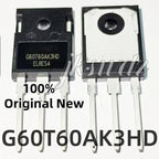 5-10/PCS CRG60T60AK3HD G60T60AK3HD Original 60A600V TO-247 IGBT New and Genuine