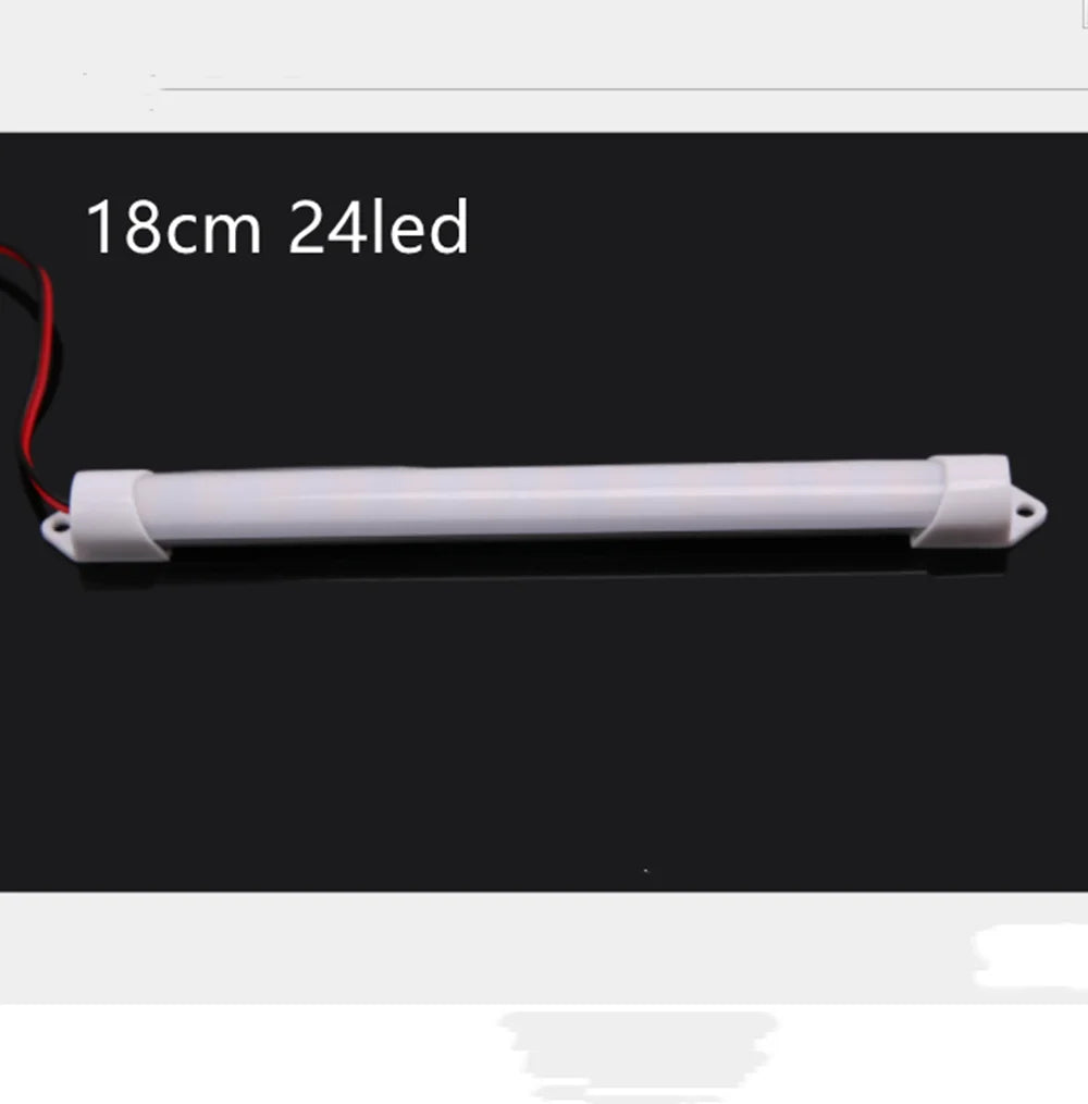 12V/24V LED Light Strip 6cm 10cm 14cm 18cm Hard Rigid Tube Bar Lamp IP65 Waterproof 5730-led bead Lights Strips For DIY