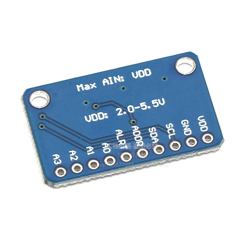 High Performance 4-Channel 16-Bit ADS1115 ADC Module - Analog-to-Digital Converter Development Board