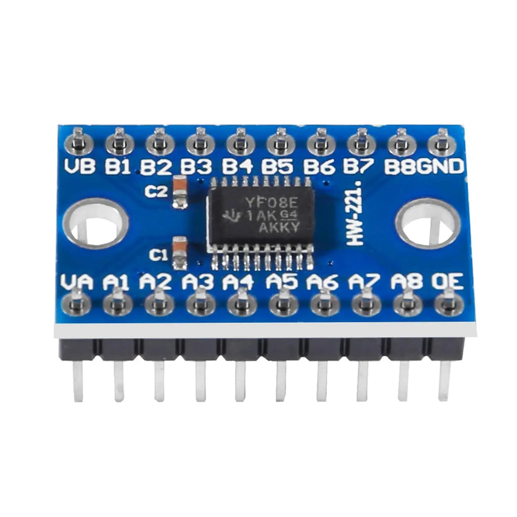 12PCS TXS0108E High Speed Full Logic Level Converter,8-Bit 8 Channel Logic Level Converter Shifter 3.3V 5V Bi-Directional Conver