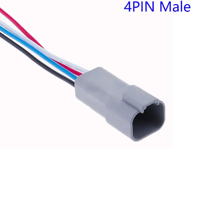 1 Pcs Deutsch DT connector with 15cm Wiring harness DT06-2S/DT04-2P 2P 3P 4P 6P 8P 12P waterproof electrical connector