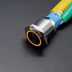 16mm 19mm 22mm Metal Power Supply Switch Push Button PC Pulsador Car Engine Backlit 3v 6v 12v 24v 220v Momentary Start Stop LED