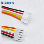 5pcs VH3.96 Connector Cable 10CM 22AWG Female Male 2/3/4/5/6Pin Plug Socket Male Female Wire Connector Extension cable