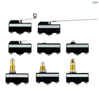 10Pcs SPDT NO+NC Hinge Roller Lever Microswitch Action Switch