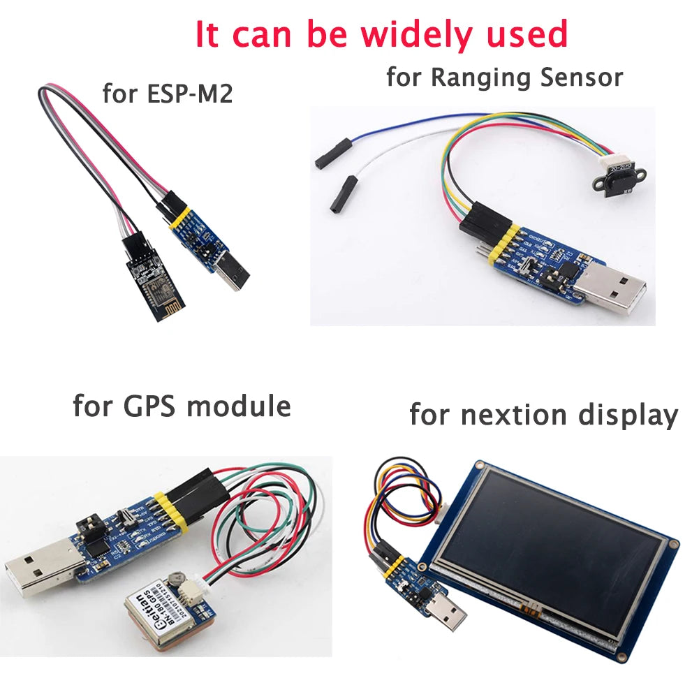CP2102 USB-UART 6-in-1 Multifunctional(USB-TTL/RS485/232,TTL-RS232/485,232 to 485) Serial Adapter forArduino