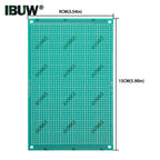 Single Sided Green PCB Prototype Board Universal Through Hole Perfboard for DIY Electronic Projects