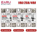 1Pcs Solid State Relay Single Phase SSR-10DA SSR-25DA SSR-40DA SSR-40AA SSR-40DD SSR 10/25/40A DD DA AA for Temperature Control